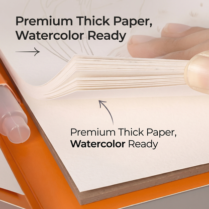 ArtEase™ Watercolour Art Kit with Built In Paint