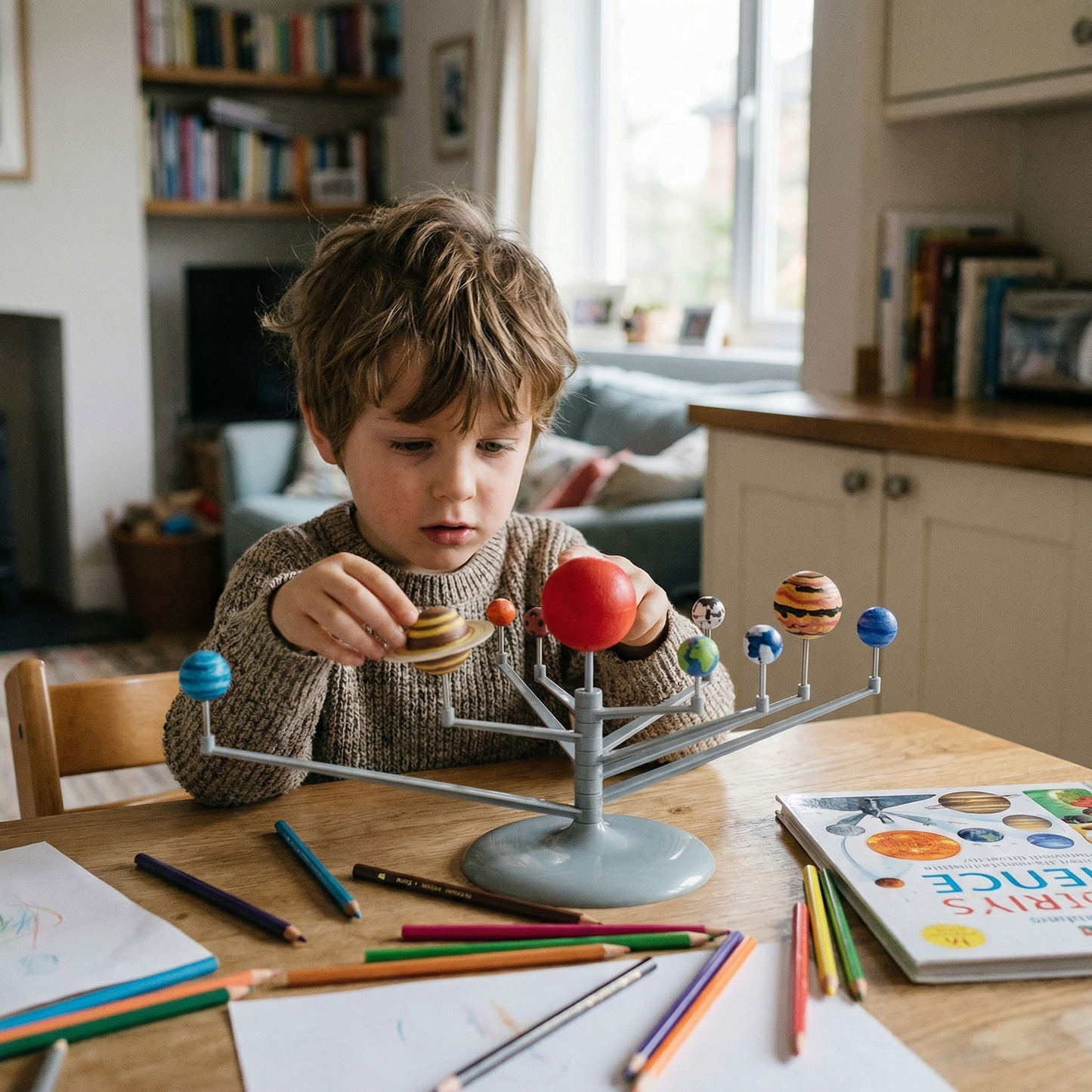 DIY Solar System Model Kit