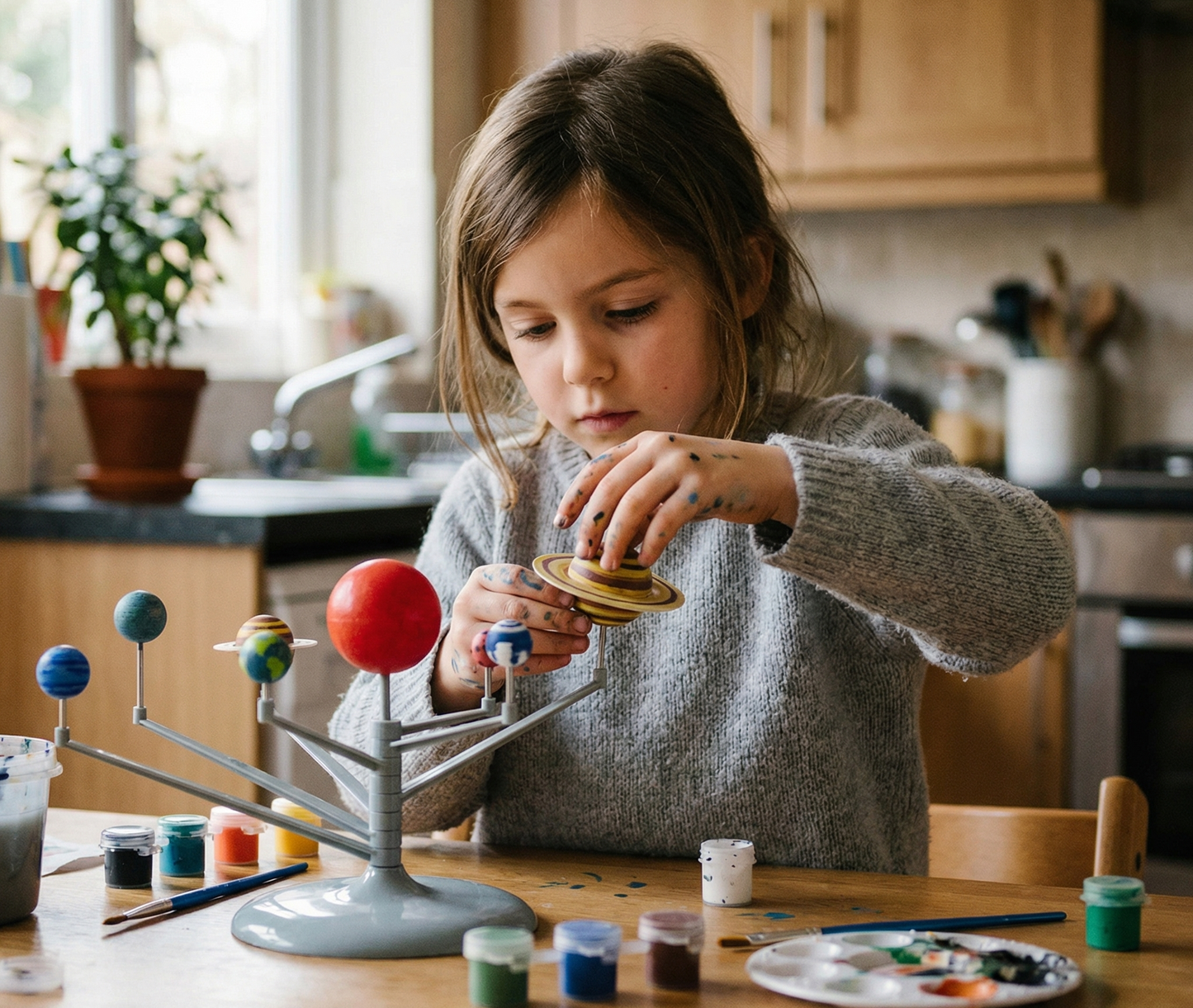 DIY Solar System Model Kit
