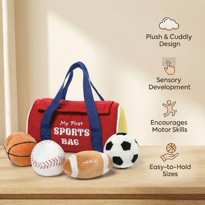 My First Sports Plush Bag
