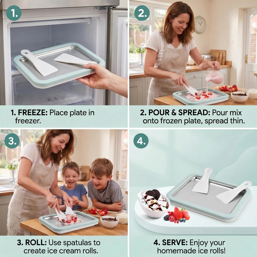 Frozen Roll Ice Cream Maker