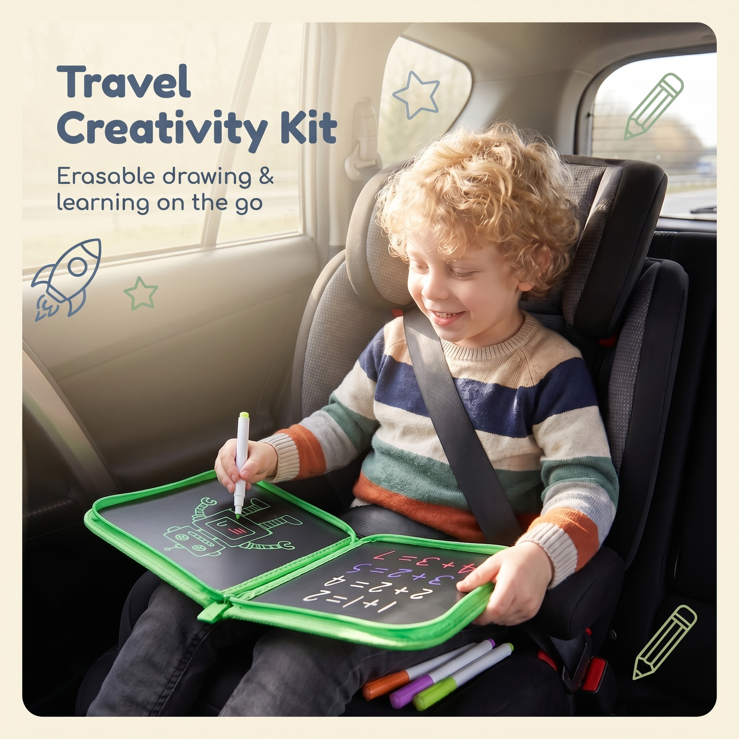 Reusable Kids Drawing Book