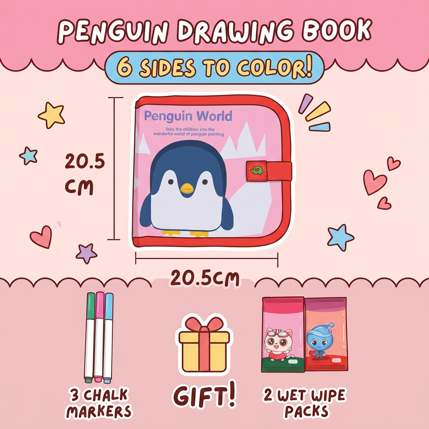 Reusable Kids Drawing Book