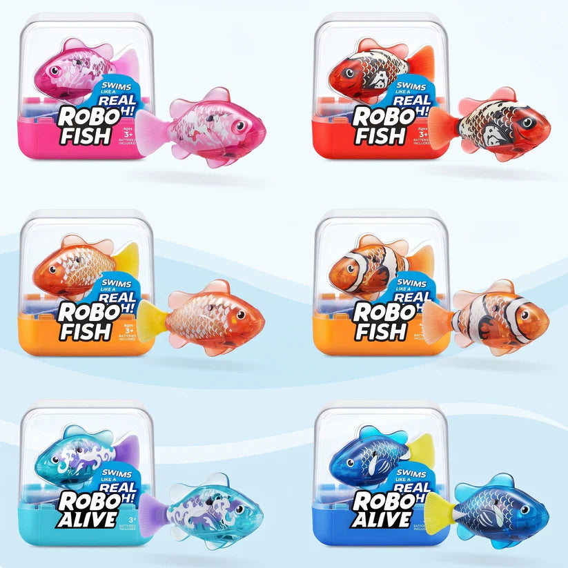 Realistic Water Activated Fish Toy for Kids (Random Colour)