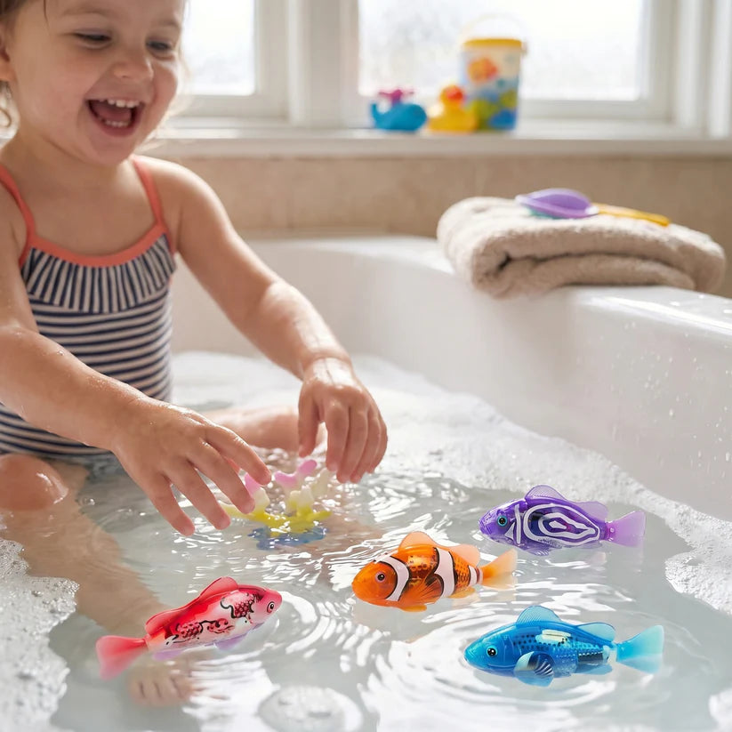 Realistic Water Activated Fish Toy for Kids (Random Colour)