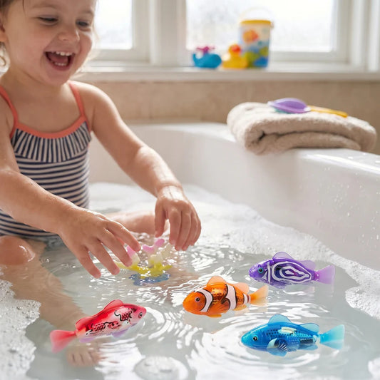 Realistic Water Activated Fish Toy for Kids (Random Colour)