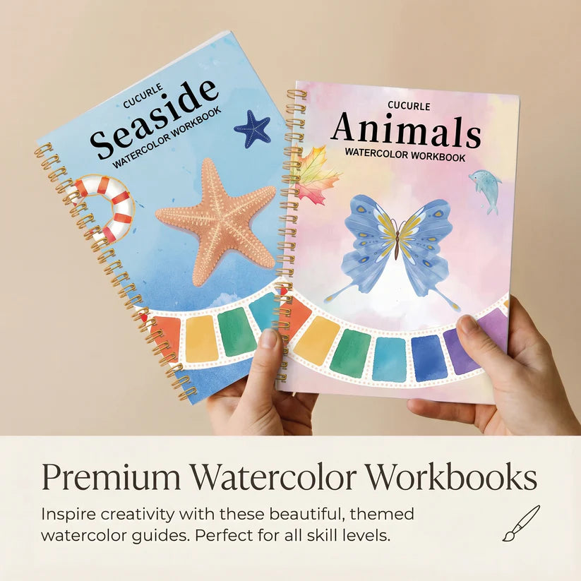 Create & Calm Guided Watercolour Book