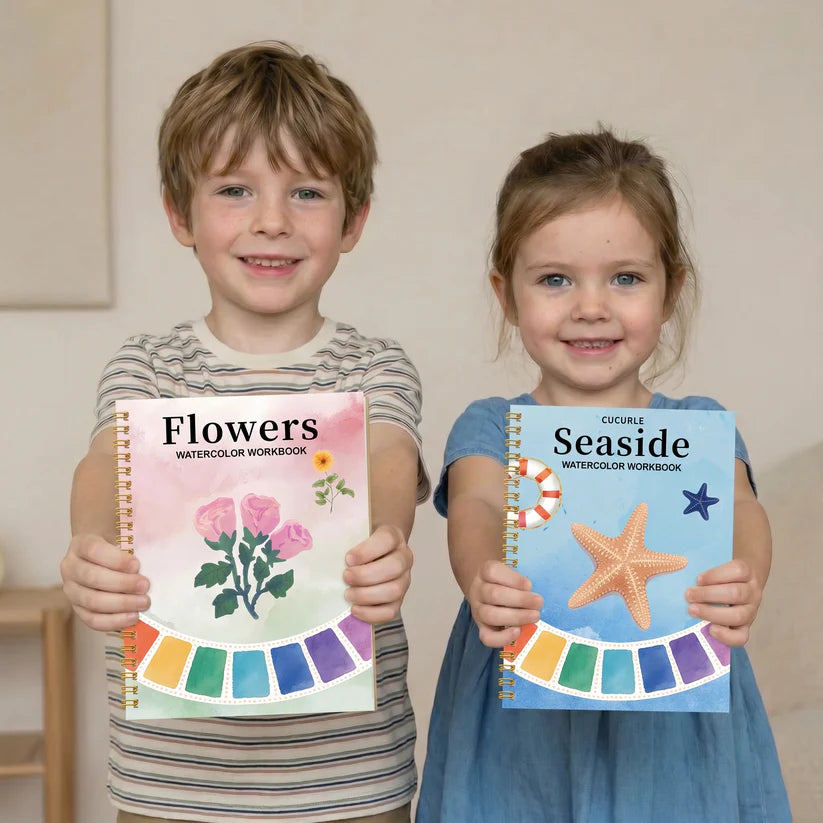 Create & Calm Guided Watercolour Book