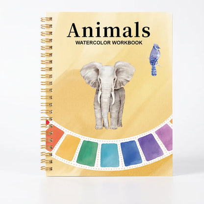 Create & Calm Guided Watercolour Book