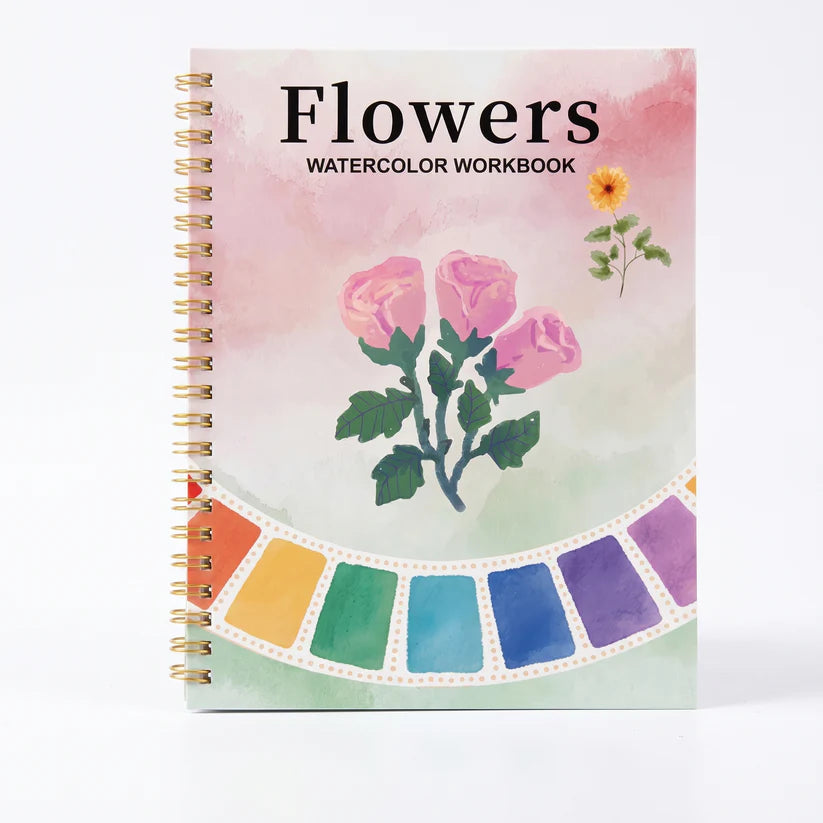 Create & Calm Guided Watercolour Book