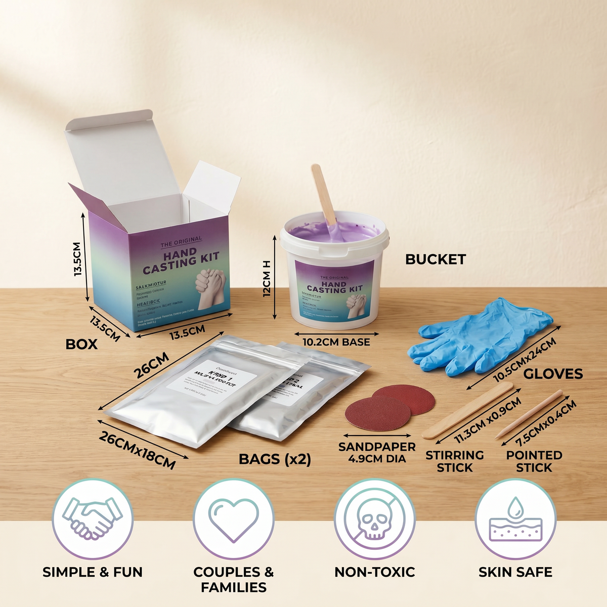 3D Family & Couple Hand Casting Kit