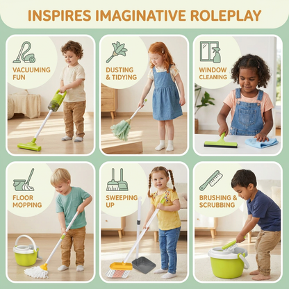 Kids Interactive Cleaning Set