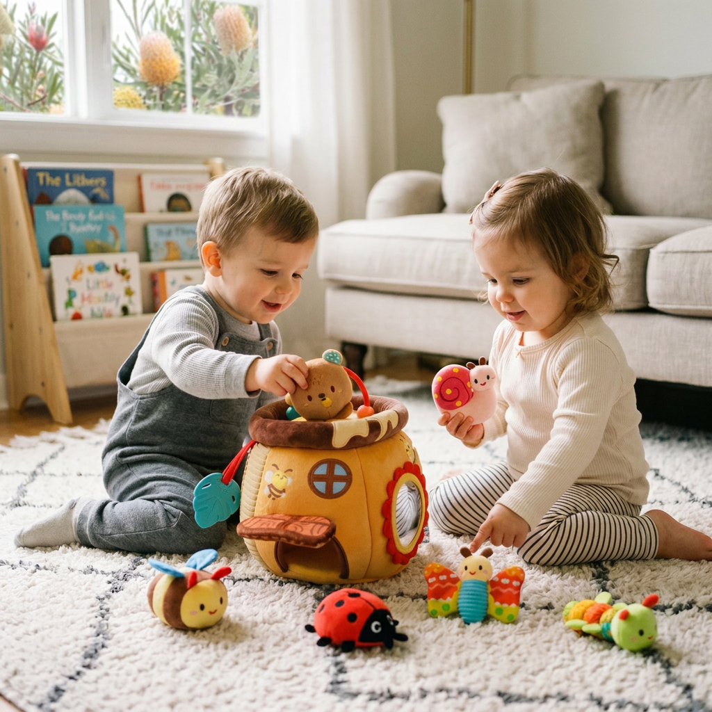 Honey Pot Plush Learning Toy