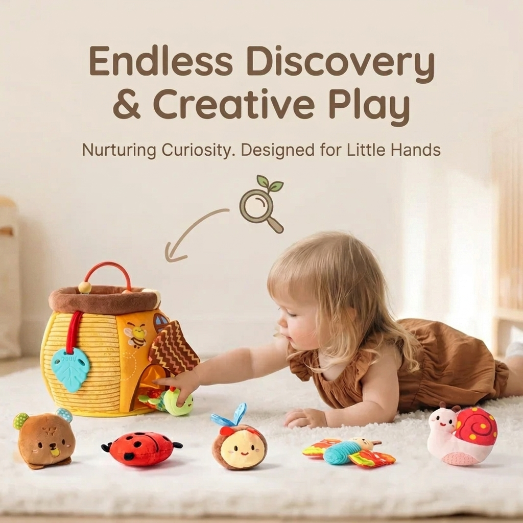 Honey Pot Plush Learning Toy