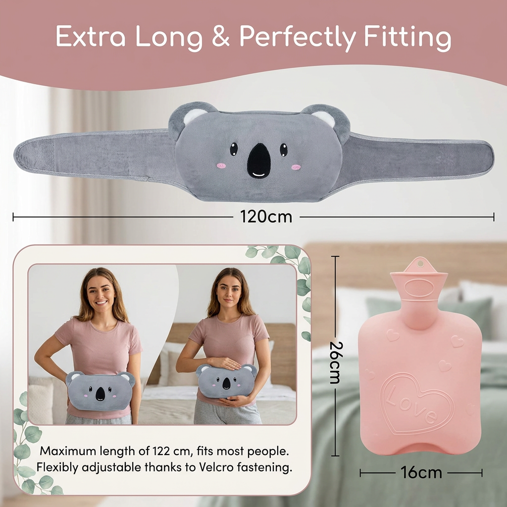 Koala Hot Water Bottle Belt