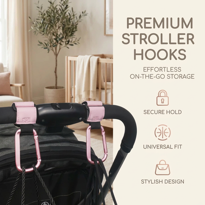 Universal Pram Bag Hooks