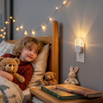 Colour Changing LED Night Light with Dusk to Dawn Sensor
