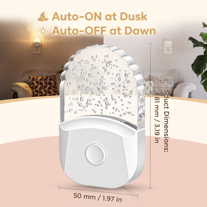 Colour Changing LED Night Light with Dusk to Dawn Sensor