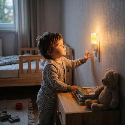 Colour Changing LED Night Light with Dusk to Dawn Sensor