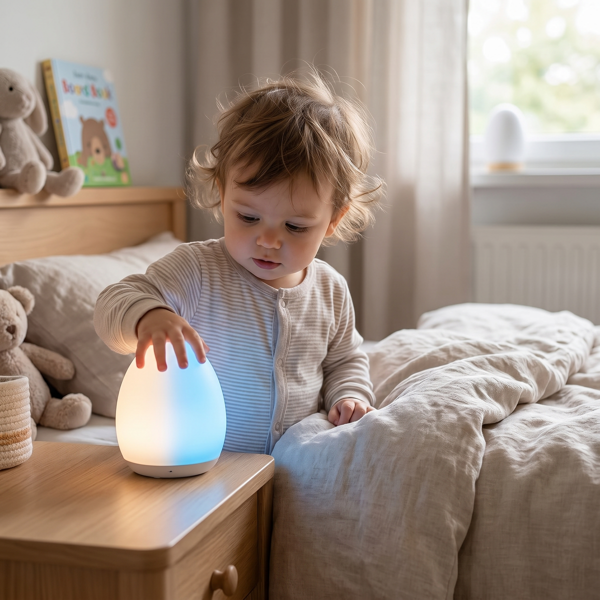 7 Colour Changing Egg Night Light for Kids