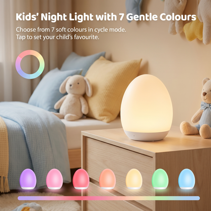 7 Colour Changing Egg Night Light for Kids