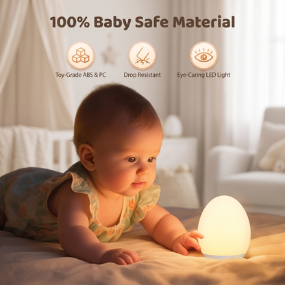 7 Colour Changing Egg Night Light for Kids