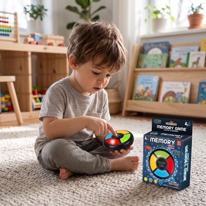 Electronic Memory Game with Lights & Sounds for Kids