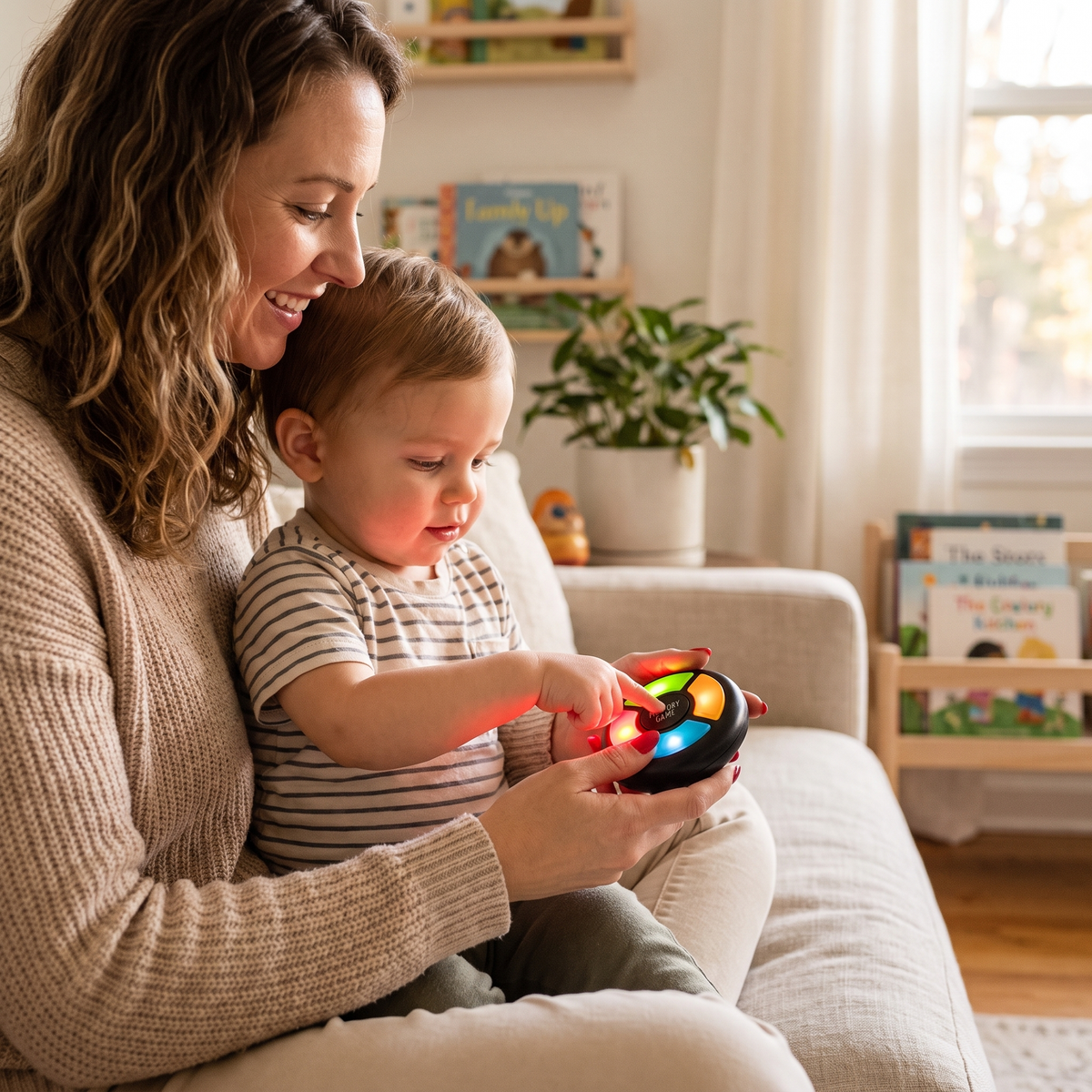 Electronic Memory Game with Lights & Sounds for Kids
