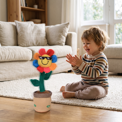 Dancing Sunflower Talking & Singing Interactive Toy for Kids