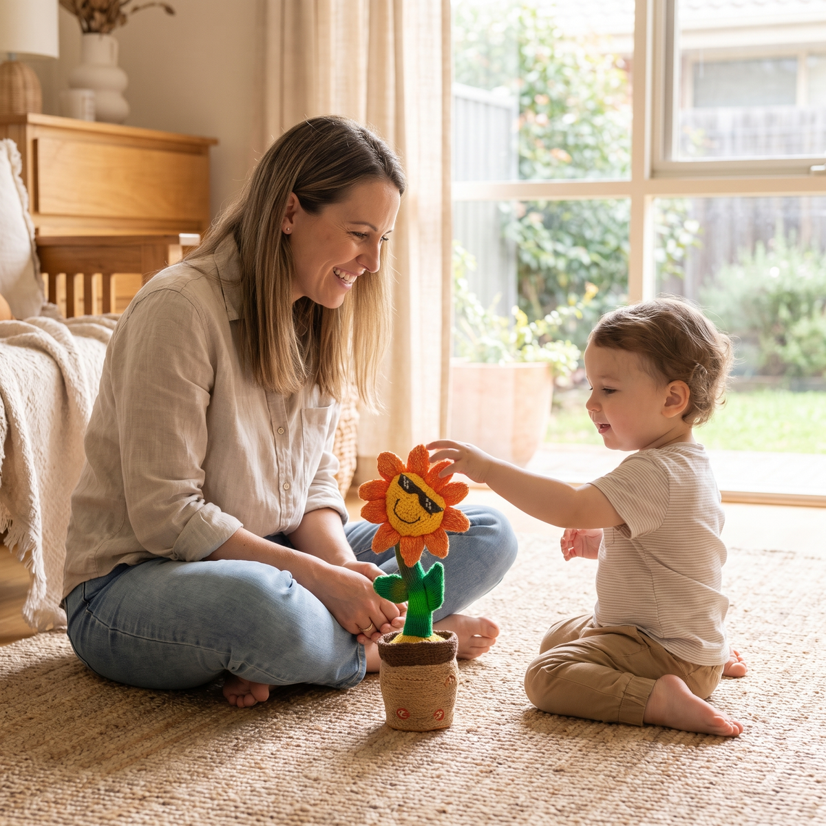 Dancing Sunflower Talking & Singing Interactive Toy for Kids