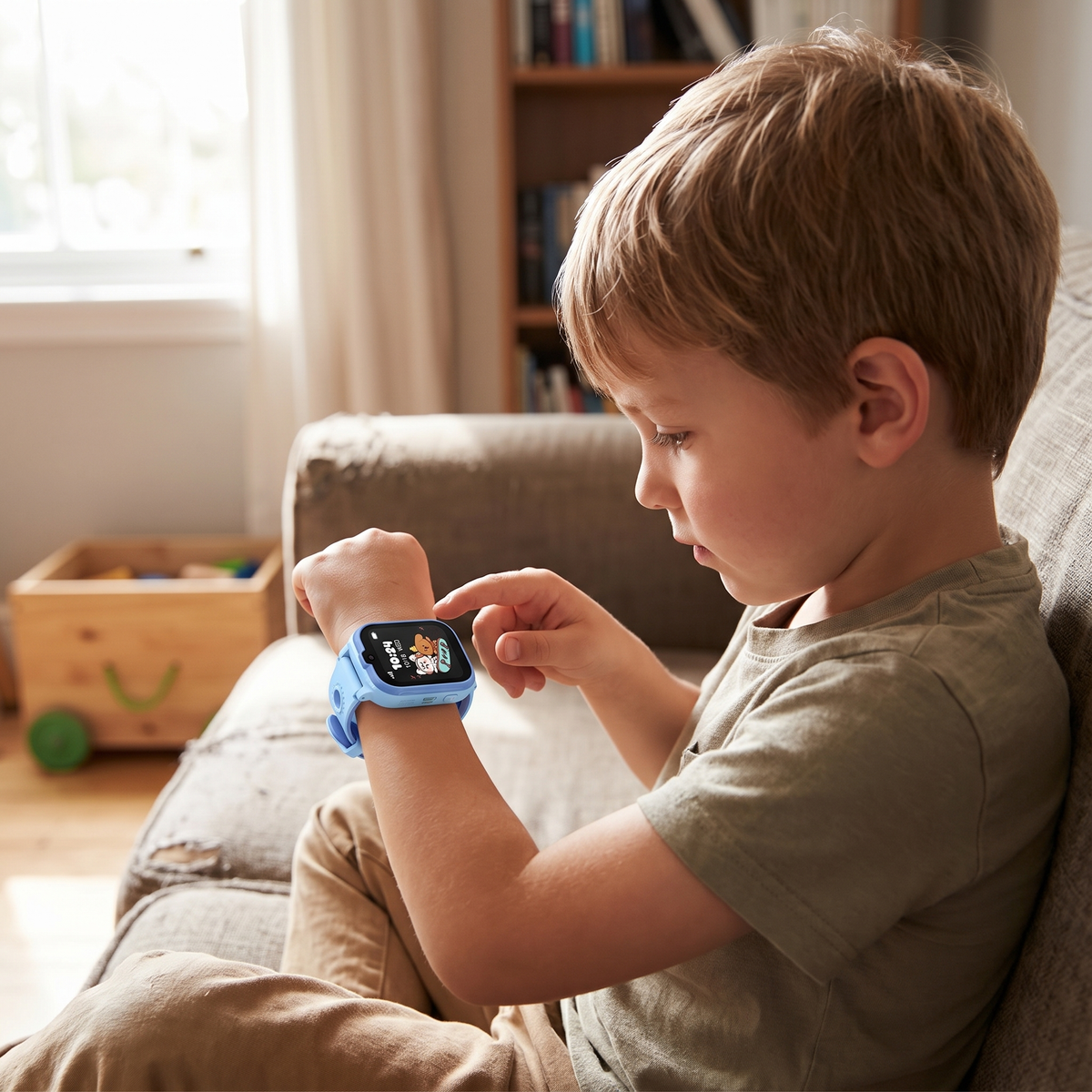 4G Kids Smart Watch with Video Call, Camera & Location Tracking