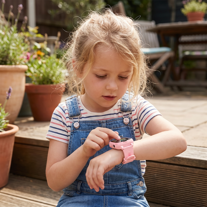 4G Kids Smart Watch with Video Call, Camera & Location Tracking