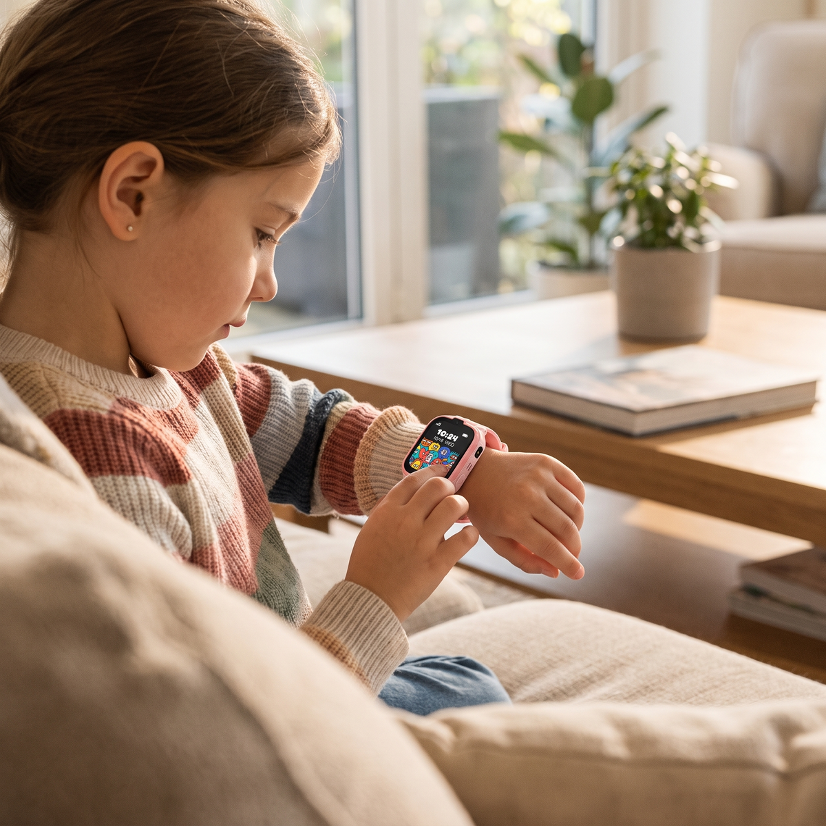 4G Kids Smart Watch with Video Call, Camera & Location Tracking