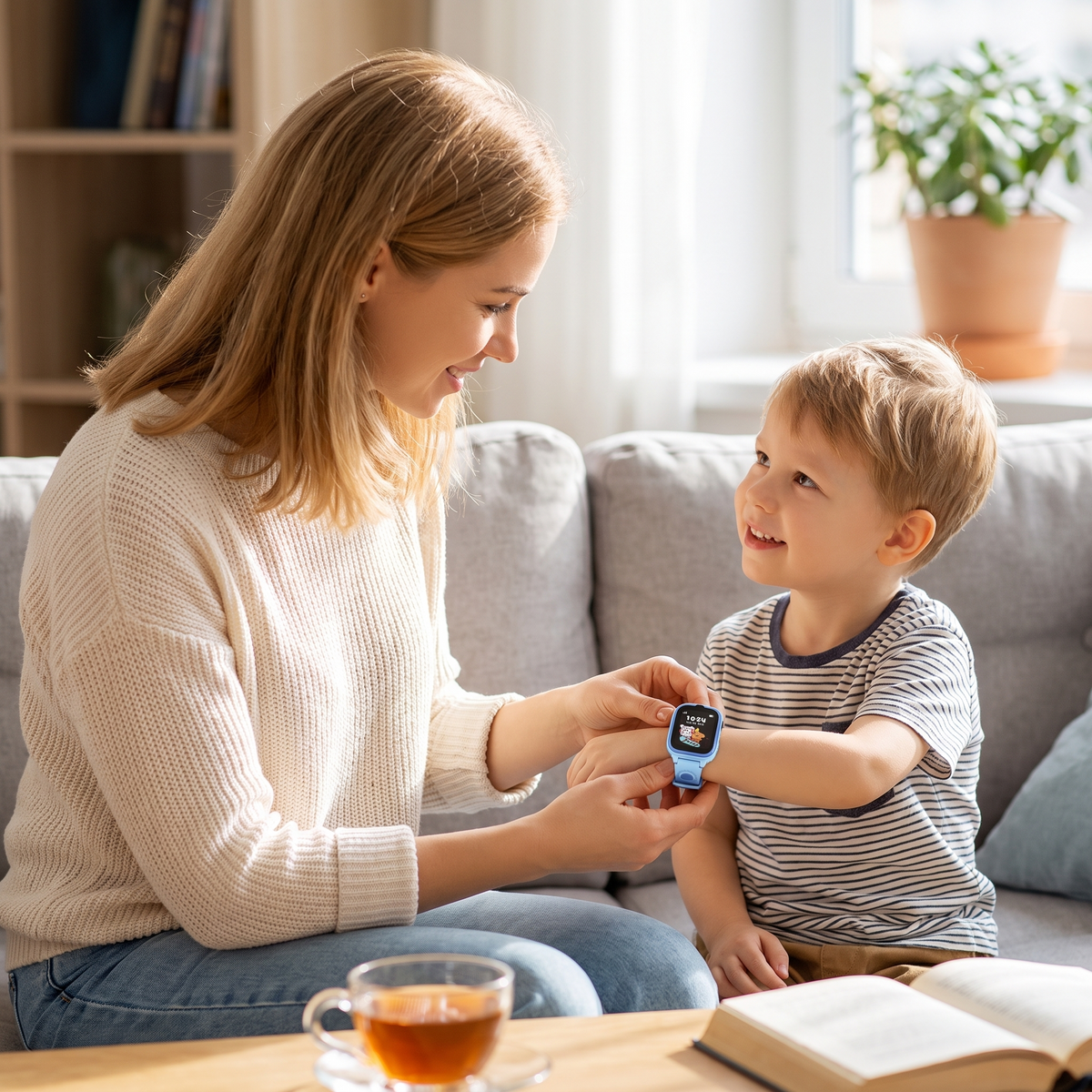 4G Kids Smart Watch with Video Call, Camera & Location Tracking