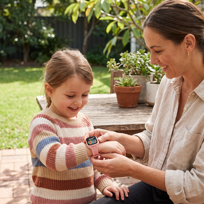 4G Kids Smart Watch with Video Call, Camera & Location Tracking