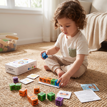 Wooden Word Spelling Game for Kids