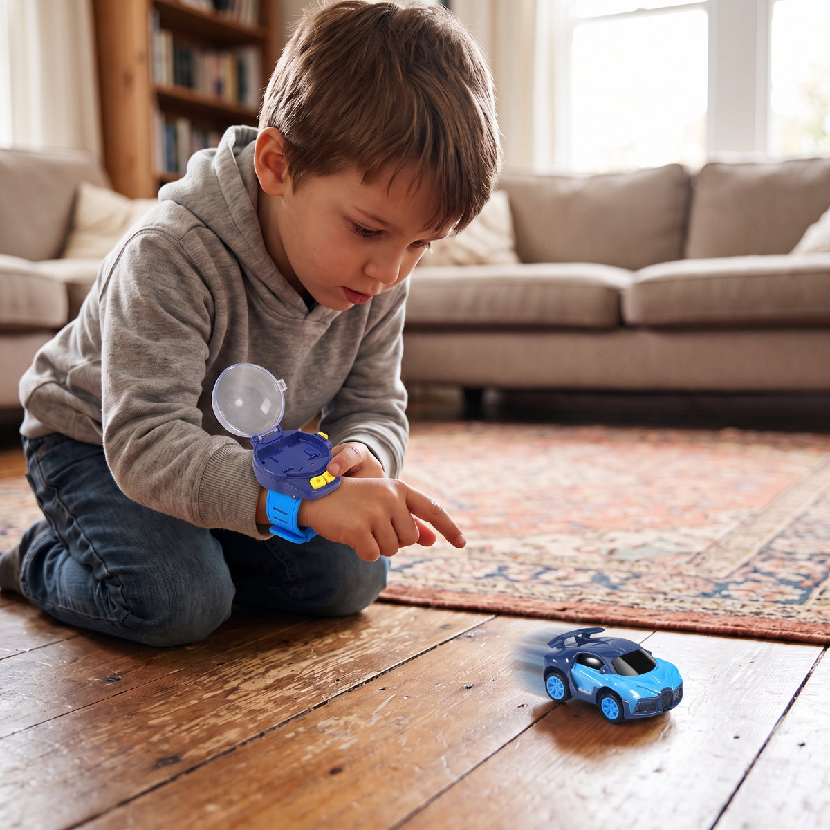 Watch Remote Control Mini Racing Car for Kids
