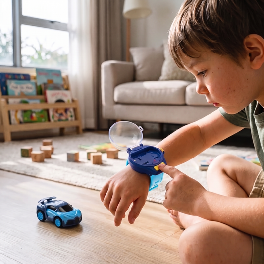 Watch Remote Control Mini Racing Car for Kids