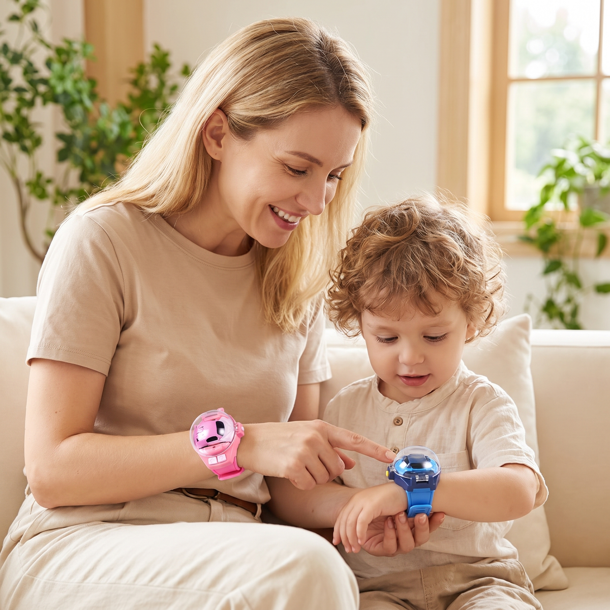 Watch Remote Control Mini Racing Car for Kids