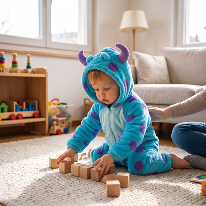 Cozy Fluffy Monster Costume for Babies & Toddlers