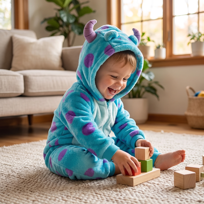 Cozy Fluffy Monster Costume for Babies & Toddlers
