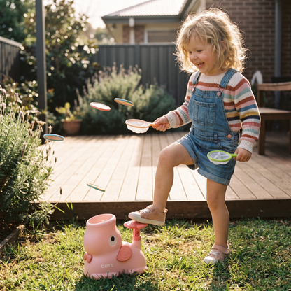 SkySpinner – Elephant Flying Disc Launcher Toy for Kids