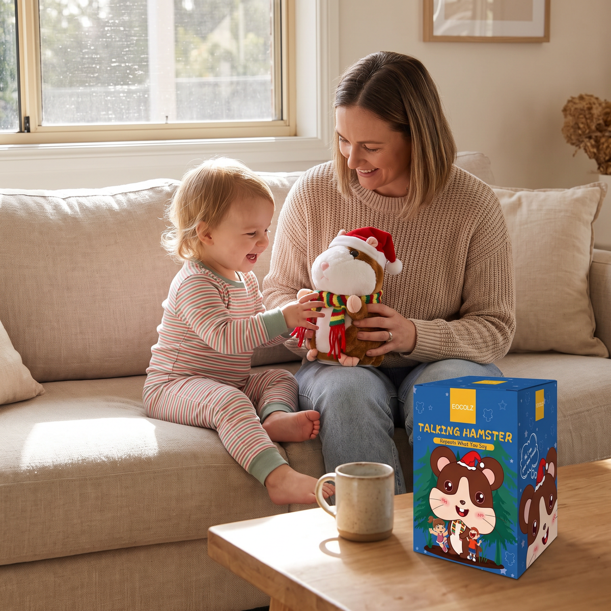 Interactive Talking Hamster Toy