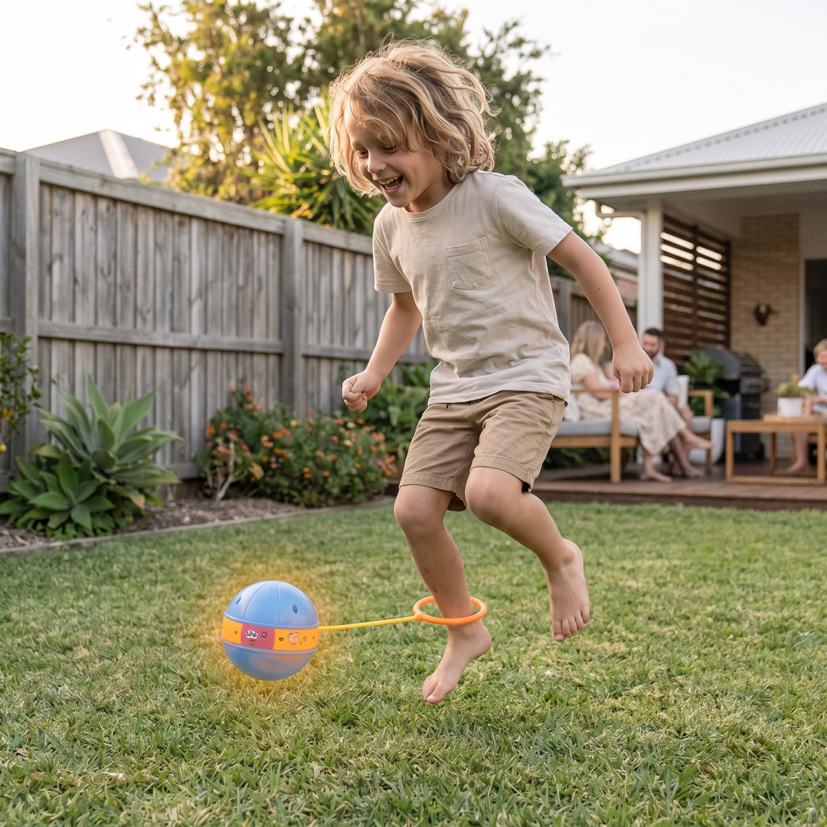 LED Ankle Skip Ball – Light-Up Jumping & Active Play Toy for Kids