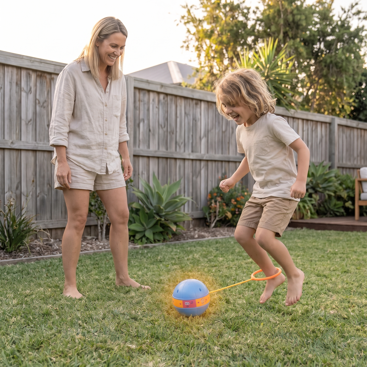 LED Ankle Skip Ball – Light-Up Jumping & Active Play Toy for Kids