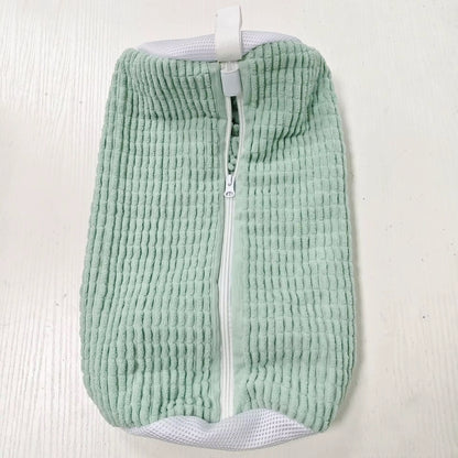 Chenille Shoe Washing Bags