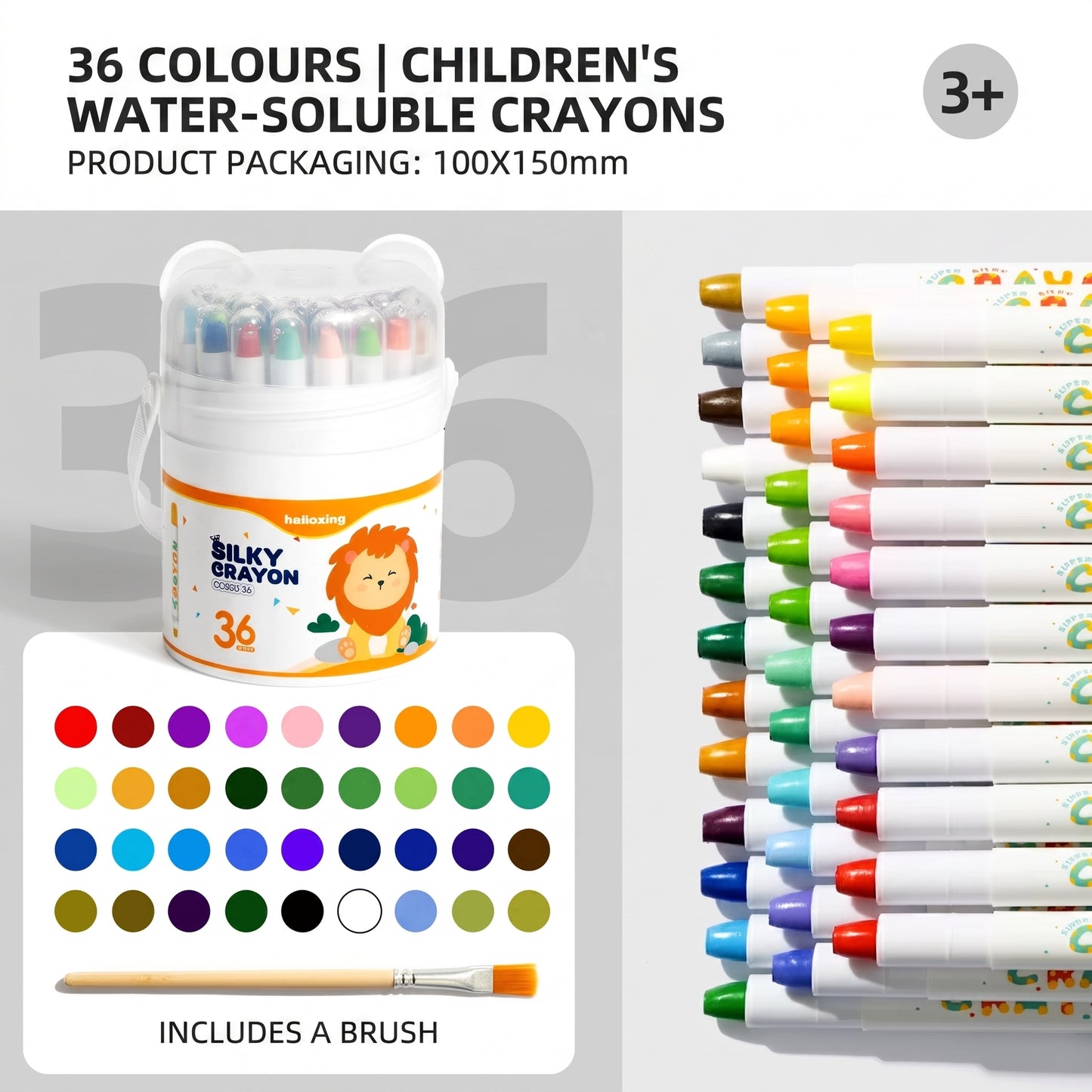 Twistable Washable Crayons for Kids