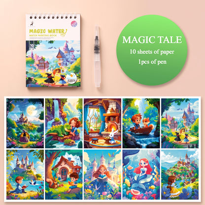Kids Portable Watercolour Painting Book