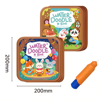 Reusable Montessori Water Doodle Book for Kids