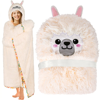 Axolotl Wearable Hooded Blanket